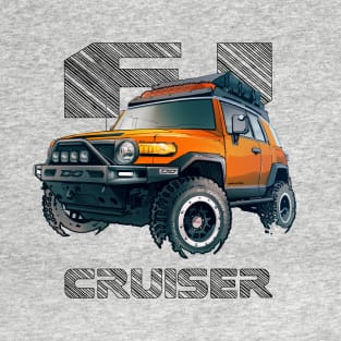 FJ Cruiser (XJ10) – Magma T-Shirt